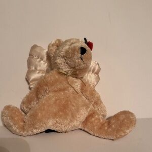 Gantz Plush Teddy Bear with Wings and Red Rose
